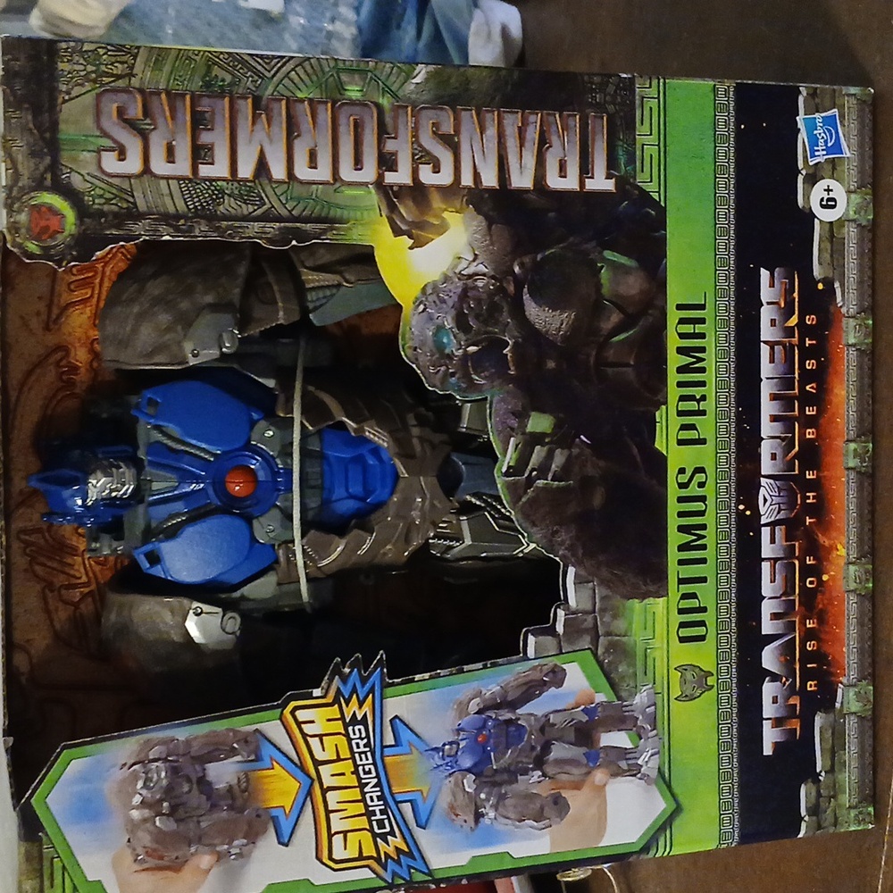 Transformers Rise of the Beasts Optimus Primal Smash Changers Gorilla